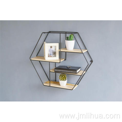 wall mounted wire shelf multifunction